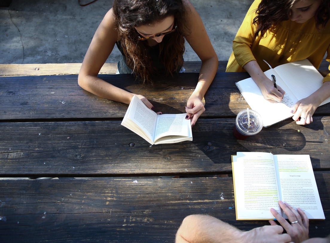 Image of student reading